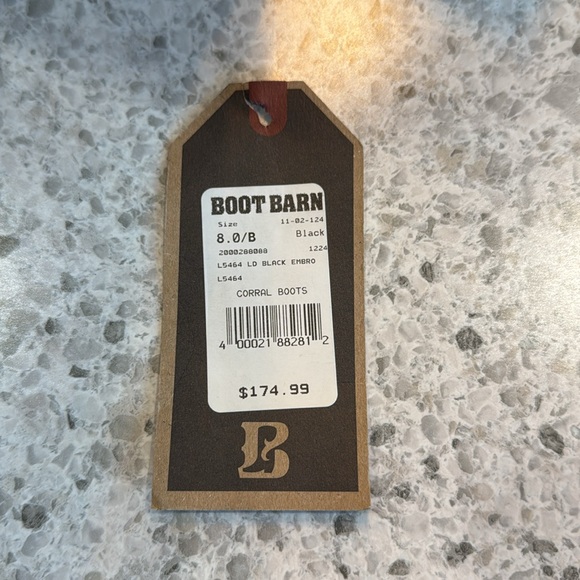 Corral Black Cowboy Boots - Picture 7 of 11